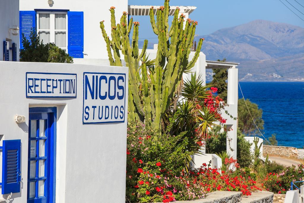 Nicos Studios & Apartments Логарас Экстерьер фото