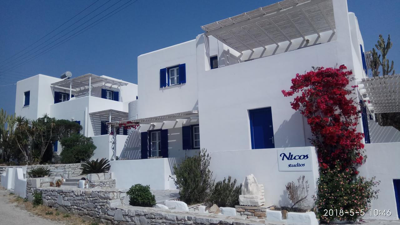 Nicos Studios & Apartments Логарас Экстерьер фото