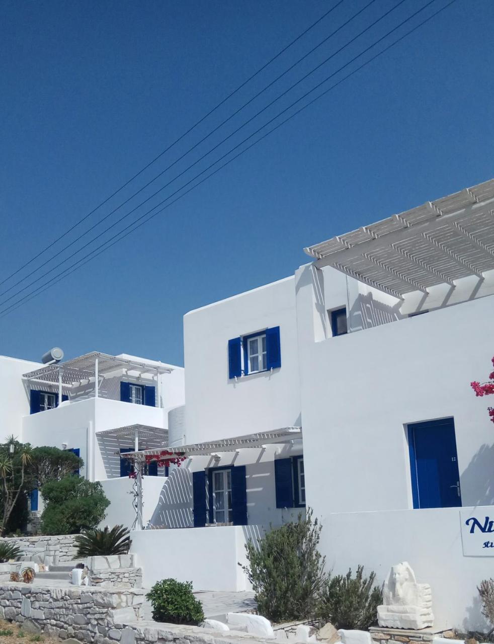 Nicos Studios & Apartments Логарас Экстерьер фото